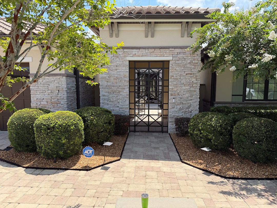 Bed Beautification in Grasslands, Lakeland, Florida